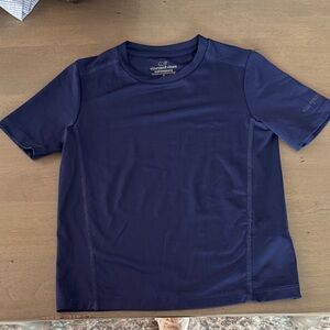 Vineyard Vines Deep Blue Crew Neck Tee